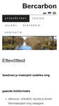 Mobile Screenshot of bercarbon.ee